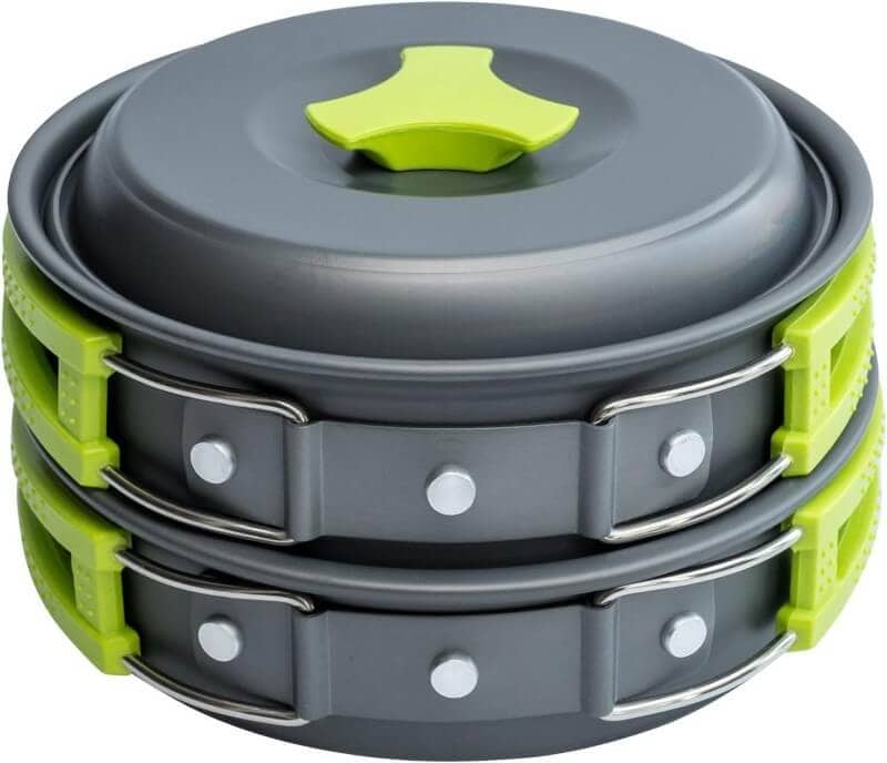Cookware (portable stoves, cooksets, utensils)